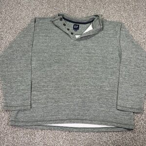 Vintage Gap Henley Sweater Green Earth Tone Size XL Essentials Preppy Casual